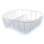 ΠΙΑΤΟΘΗΚΗ ΛΕΥΚΗ ΣΤΡΟΓΓΥΛΗ 34Χ34Χ11εκ