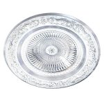 ΠΙΑΤΕΛΑ ΓΥΑΛΙΝΗ ΤΟΥΡΤΑΣ 33cm ΣΕΤ 3 ΤΕΜ