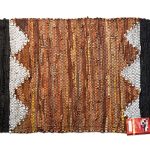 ΔΕΡΜΑΤΙΝΟ ΜΕ ΣΧΕΔΙΟ 160Χ230 ΧΑΛΙ