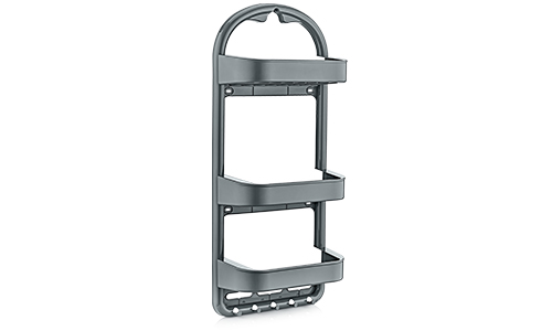 20599 GRI 500x300 ΡΑΦΙΕΡΑ ΜΠΑΝΙΟΥ ΠΛΑΣΤΙΚΗ ΟΡΘΟΓΩΝΙΑ ΤΡΙΩΡΟΦΗ - Image 3